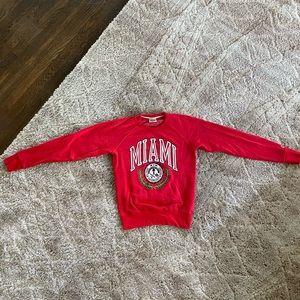Homage Sweatshirt Miami University Oxford Ohio